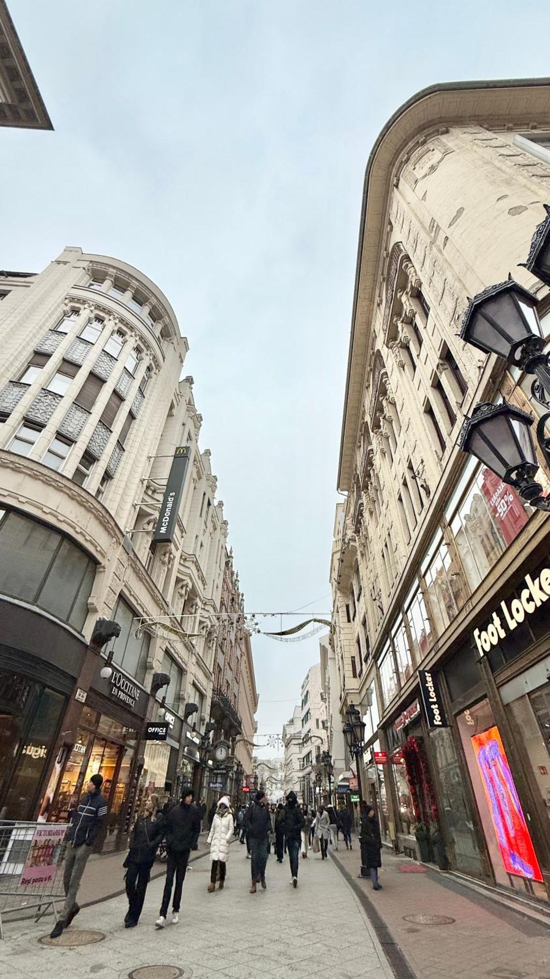 City Centrum Fashionstreet Apartman Budapešť
